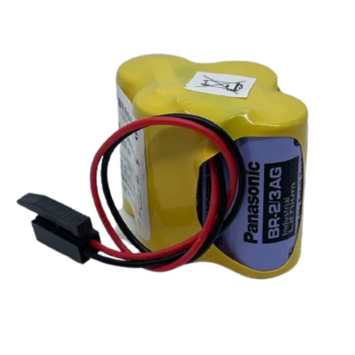 BR-2/3AGCT4A, Fanuc, Batería de alta capacidad de 6V 4400mAh, Panasonic +Plug