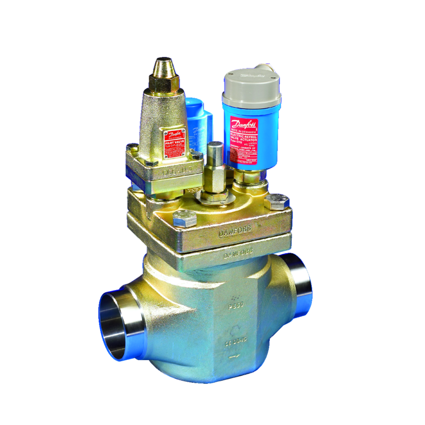 ICS1-40, DANFOSS REFRIGERATION, Válvula servoaccionada por piloto, ICS 40, ANSI,  Cv value [gal/min]: 31.000, Kv value [m³/h]: 27.000