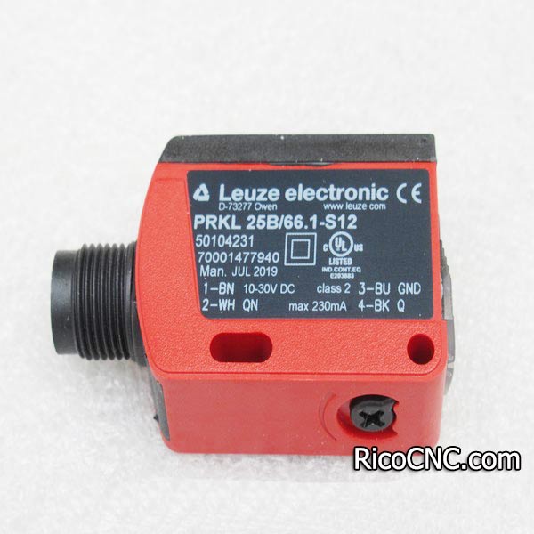 PRK 25B/66-S12, Leuze, Polarized retro-reflective photoelectric sensor