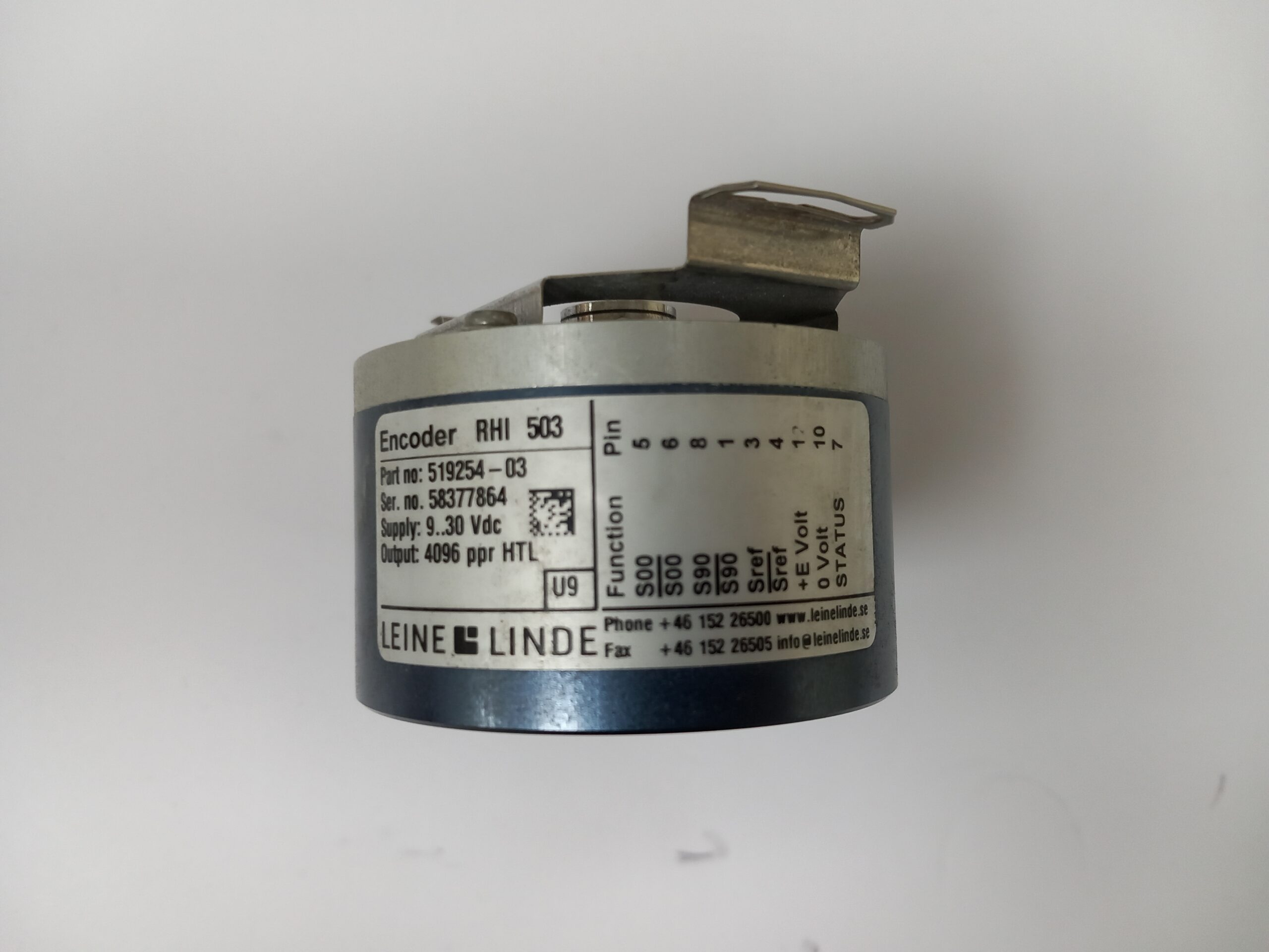RHI 503, Leine Linde, Encoder, eje hueco, 14mm shaft, resolucion, 1024. alimentacion, 5 Vdc. Output signal, TTL.