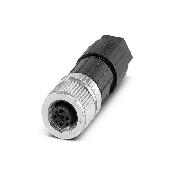 SACC-M12FS-4PL M, Phoenix Contact, Conector, universal, 4-polos, no apantallado, Conector hembra recto M12,  A code - DeviceNet / CANopen