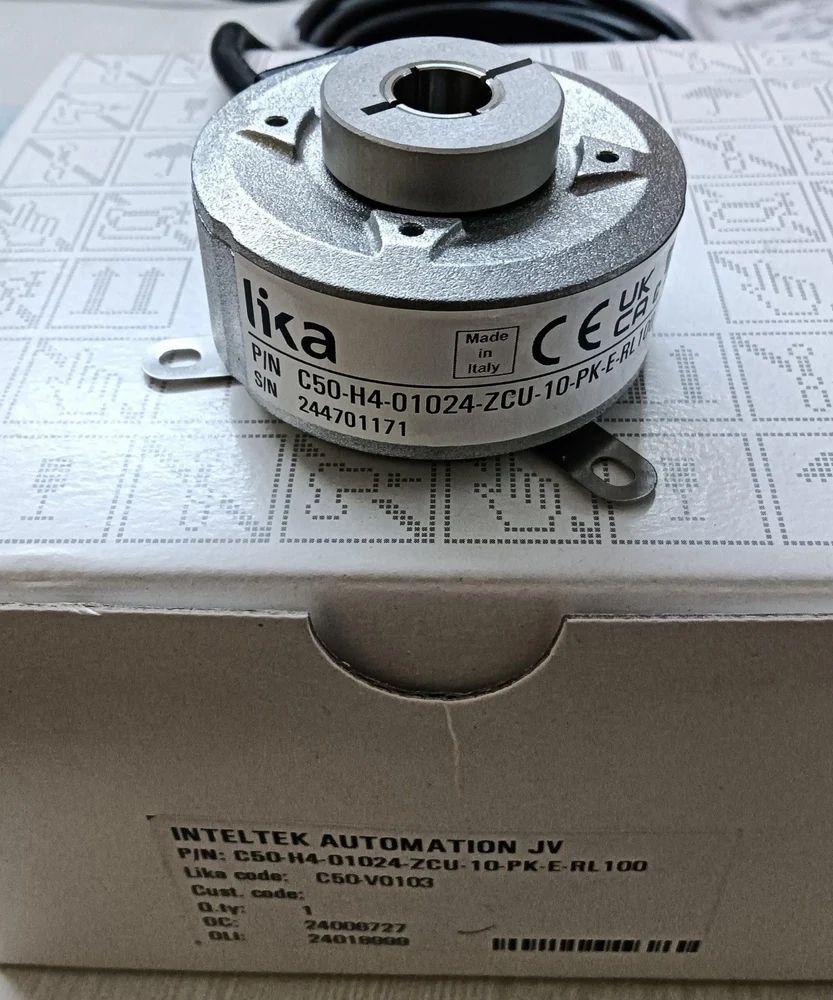 C50-H4-01024-ZCU-10-PK-E-RL020, LIKA, Encoder,  ENCODER, ROTAPULS, SERIES C50, 1024PPR, 24VDC