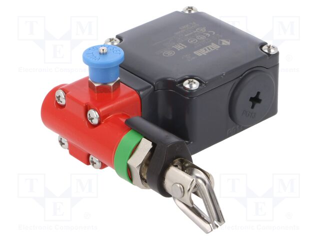 FL 2083, Pizzato, Interruptor de seguridad de cuerda con reinicio para parada de emergencia.