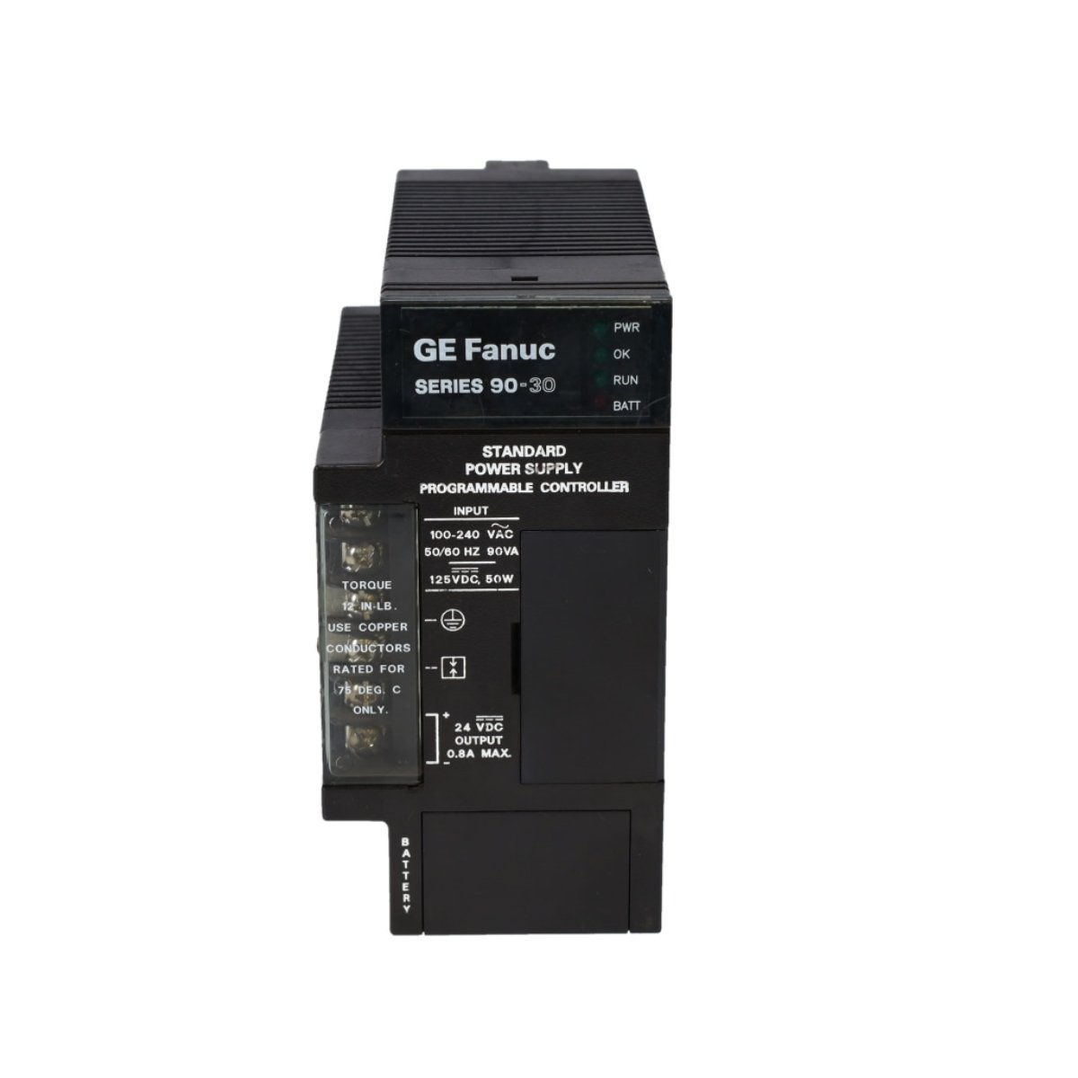 IC693PWR321, GE Fanuc, Series 90-30 Power Supply, 85 to 264 VAC
