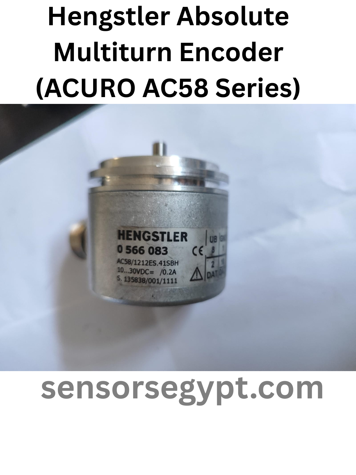 AC58/0013EF.47SBH, HENGSTLER GmbH, ACURO, AC58, Absolute ST, SSI interfase.