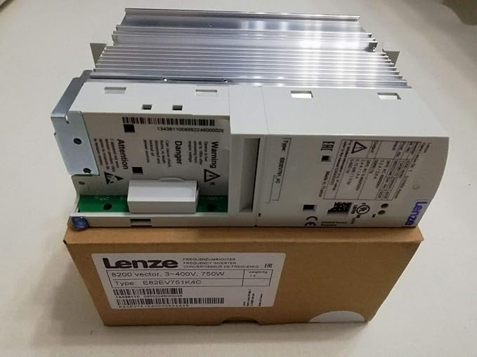 E82EV751K4C, Lenze 8200 Drive AC  0.75kW Three Phase 400v 8200