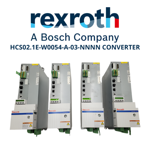 HCS02.1E-W0054-A-03-NNNN, Bosch Rexroth, CONVERTIDOR COMPACTO, 1,5 kW a 11 kW, 54 AMP