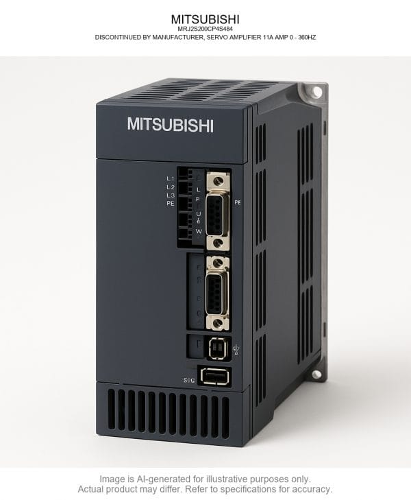 MR-J2S-200CP, MITSUBISHI, SERVO AMPLIFIER 11A AMP 0-360HZ 170V-AC 2KW