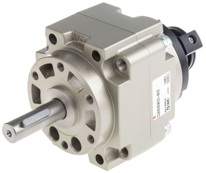 CDRB1BW50-90S, SMC,  CDRB1 Series 9.9 bar Pneumatic Rotary Actuator, 90° Rotary Angle, 50mm Bore.