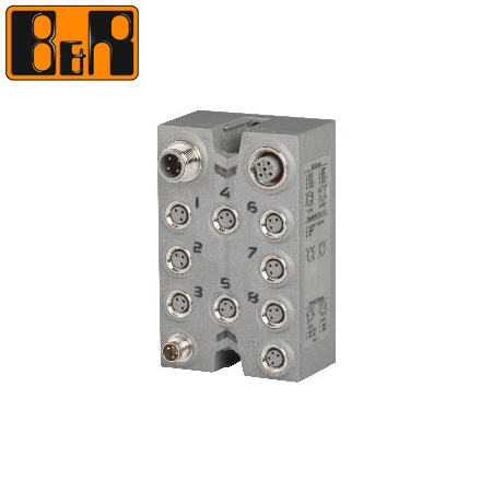 X67DM1321, B&R,  I/O MODULO 8 M12 DIGITAL CHANNELS,  24VDC
