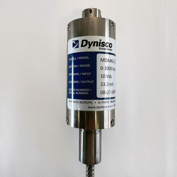 MDT462H-1/2-1M-15/46-D30/500, Dynisco, Transmisor de Presion, 0-50 bar, 0-10 V CC (4 pilas), Conexión de proceso: 1/2-20UNF, 15-32VCC