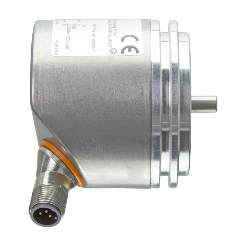 RU3100, IFM, Codificador, encoder, de eje macizo. HTL, TTL 50 mA. Conector, Brida sincronizada. Resolución 1...10000