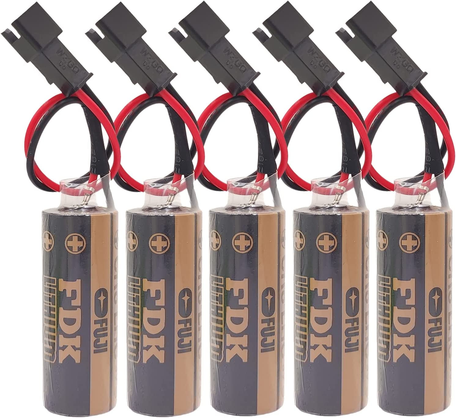 CR8-LHC, Fuji Electric, 3 Volt, Lithium PLC Controller Backup Battery, FDK, 3000mAh .