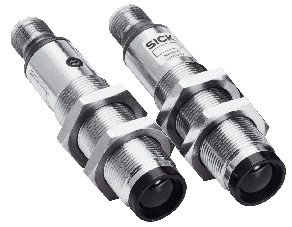 VS-VE18-4P3140, Sick, Sensor fotoeléctrico de haz pasante, sensor de barril, rango de detección de 0 → 20 m