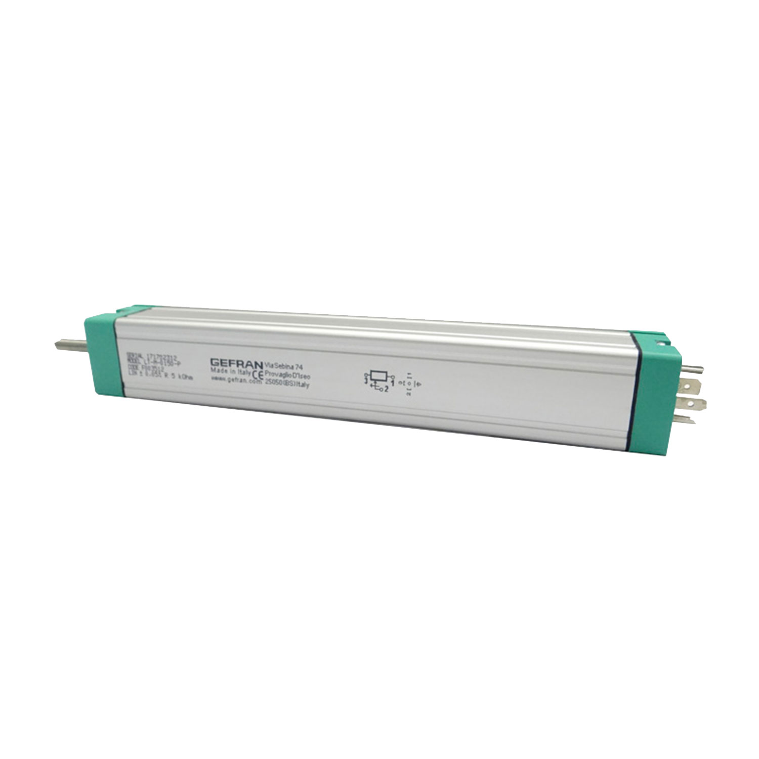 LTM-275-S, Gefran, Linear Transductor, 275mm, carrera, piston, 4 PIN, IP60,