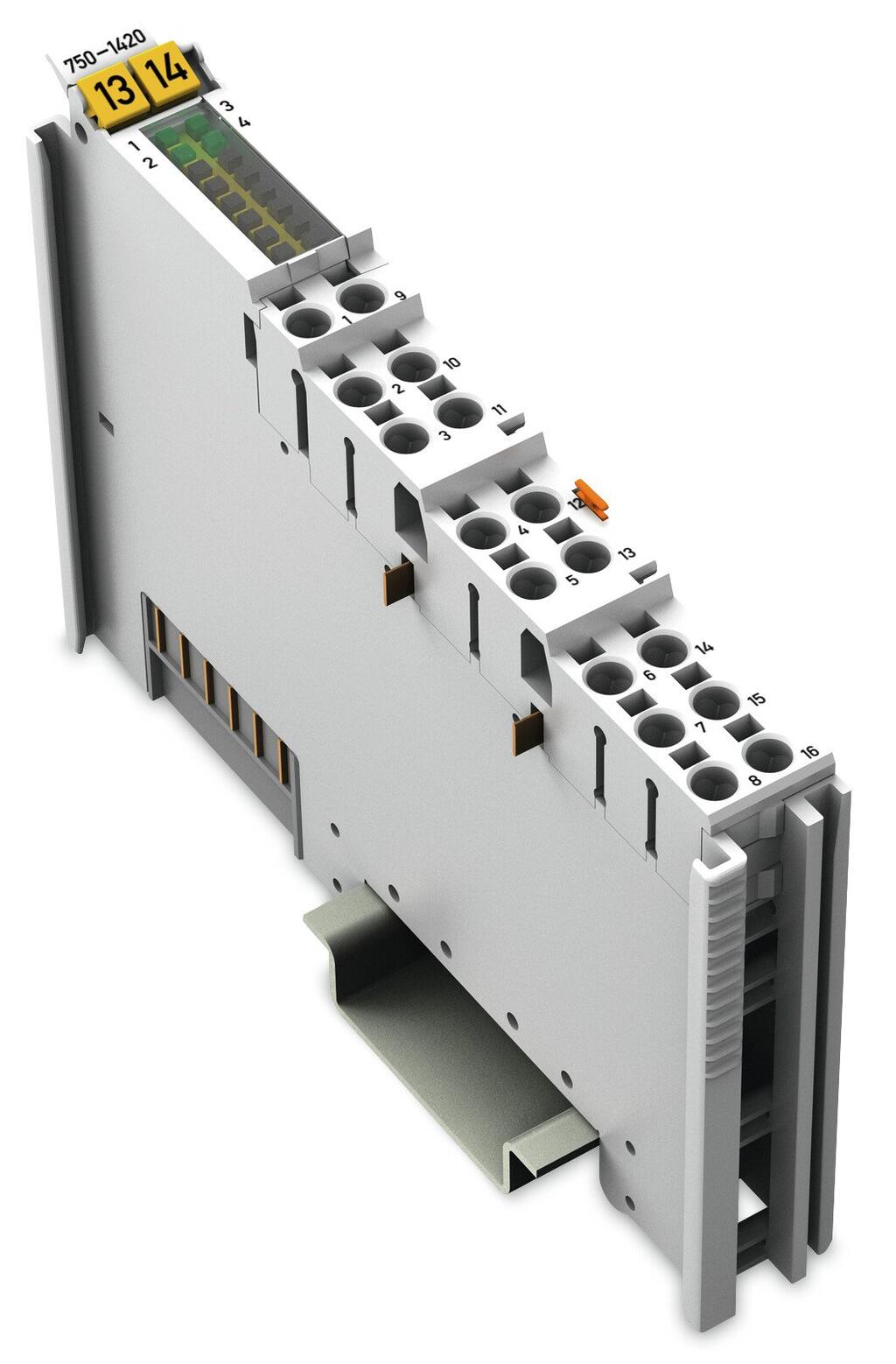 750-1420, WAGO,  4-channel digital input; 24 VDC; 3 ms; 3-conductor connection