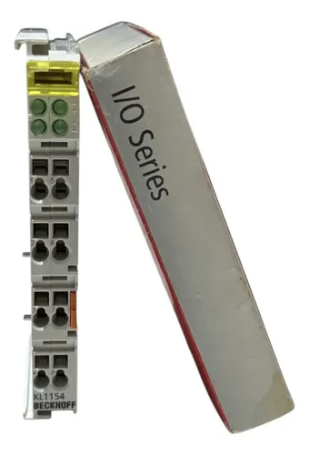KL1154, BECKHOFF, Terminal de bus, entrada digital de 4 canales, 24 V CC, 3 ms, conmutación positiva/tierra
