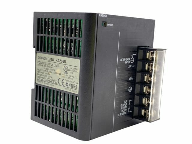 CJ1W-PA205R, Omron,Fuente de Alimentación, 100 a 240Vca 5Vcc 5A Relé RUN 25W