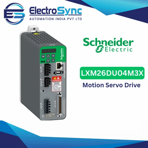 LXM26DU04M3X, Schneider, Lexium 26 IO drive 1 3PH 230V 400W.