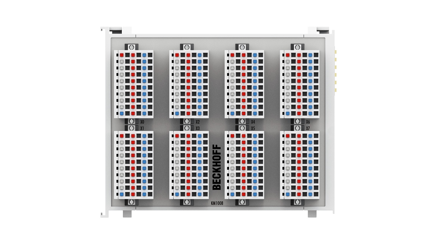KM1008 | Bus Terminal module, 64-channel digital input, 24 V DC, 3 ms