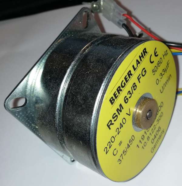 RSM 63/10 FG,  Berger Lahr, Synchronous Motor 230V 50/60Hz - 300/360 RPM