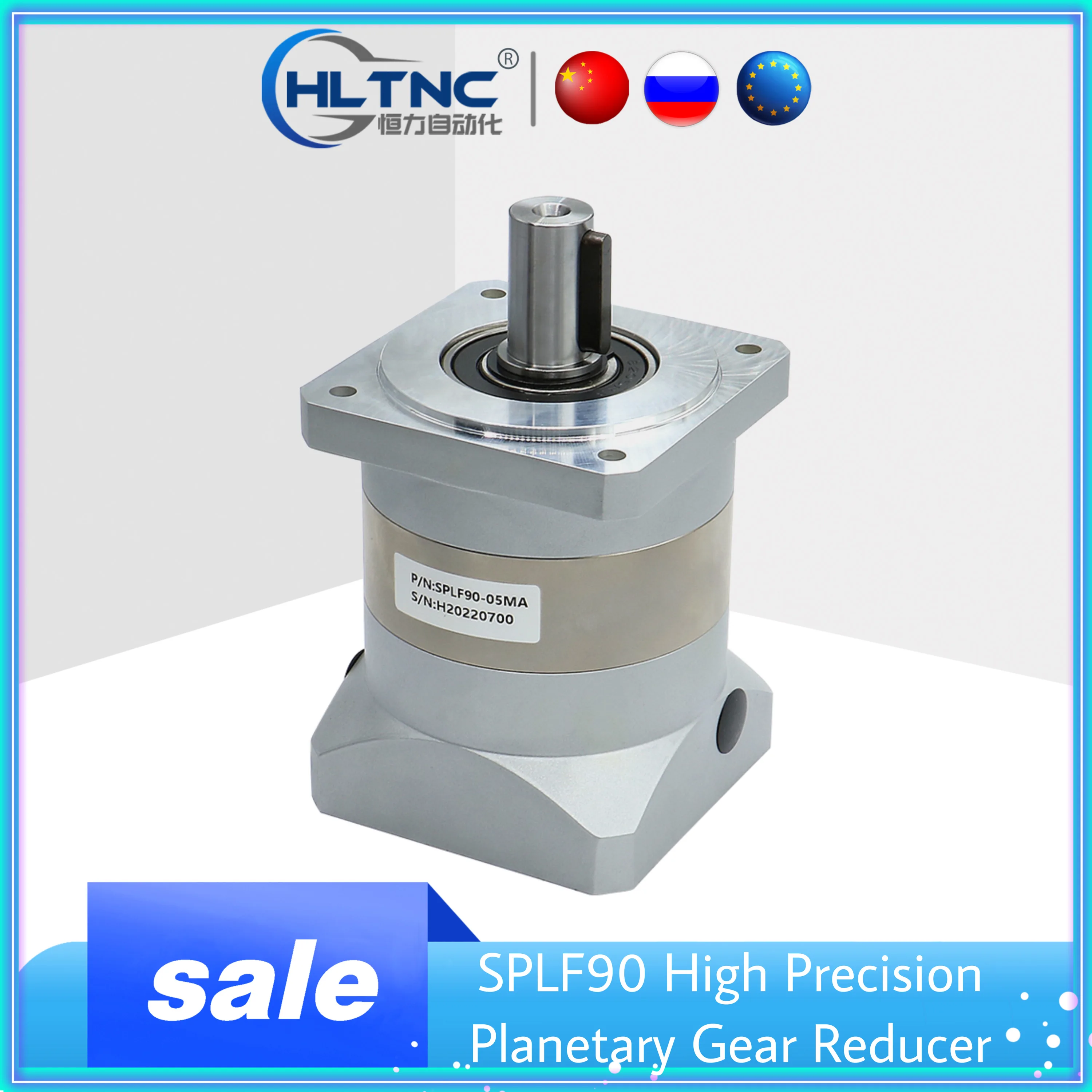 PLF90-4-S2, Reductor Planetario de Precision , Ratio 10:1, NEMA34 stepper