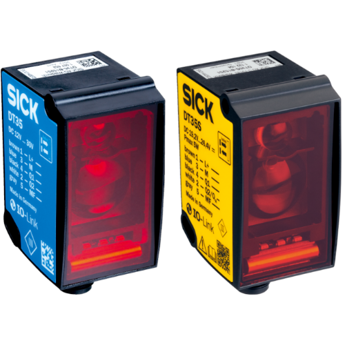 DT35-B15251, SICK, Sensor de distancia rectangular, Detección de Distancia, alcance 0,05 mm-12 m, salida ANALÓGICO, PNP/NPN.