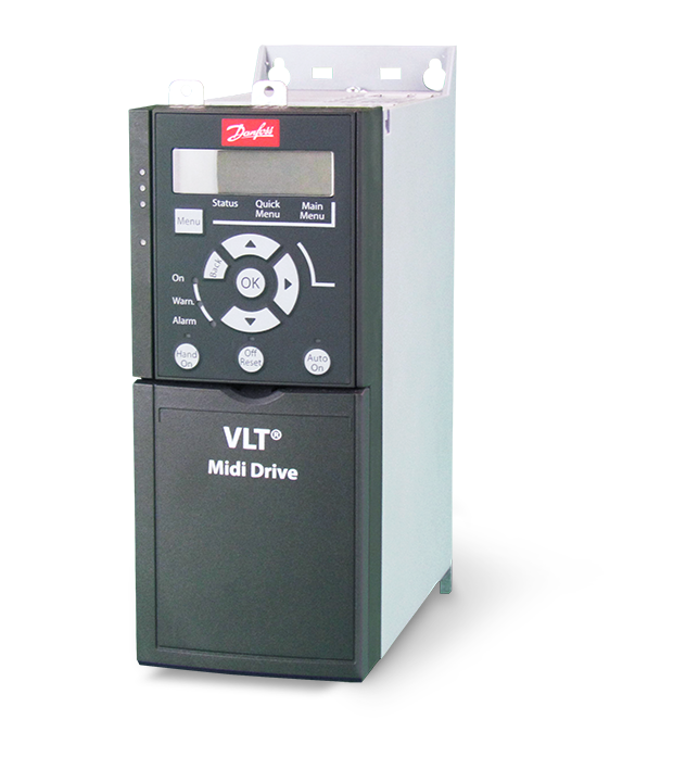 FC-280P7K5T4E20H2BXCXXXSXXXXAX, Danfoss, VLT® Midi Drive FC-280, 7.5 kW / 10 HP, Three phase, 380-480 VAC IP20