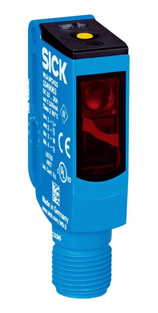 WL9G-3P2432, SICK, Fotocelula, Reflex, alcance 5 m, salida PNP, Conector Cableado M12, IP66, IP67, IP69K