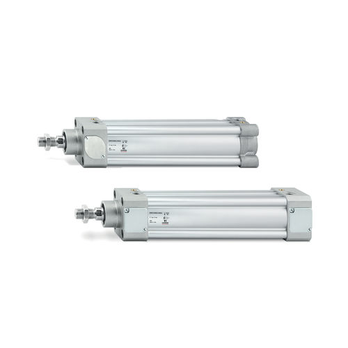 63MT2C063A0075, CAMOZZI, Cilindro, tubo redondo, doble efecto, 63mm Bore, 75mm carrera