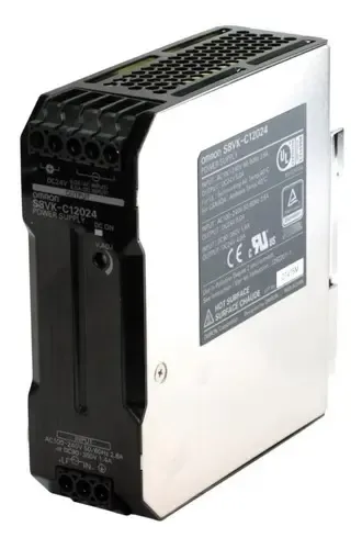 S8VK-C12024, Omron, Fuente de alimentación 120W/24V/5A carril DIN LITE