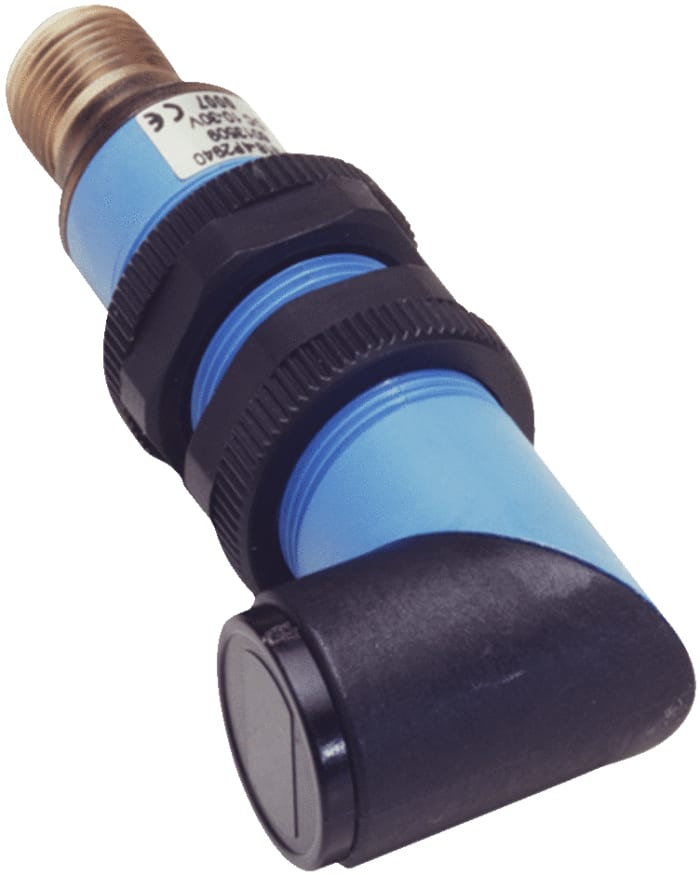 VL18-4P3740, SICK, Fotocélula cilíndrica, Sistema Reflex, alcance 3,7 m, salida PNP, Conector Cableado M12, IP67