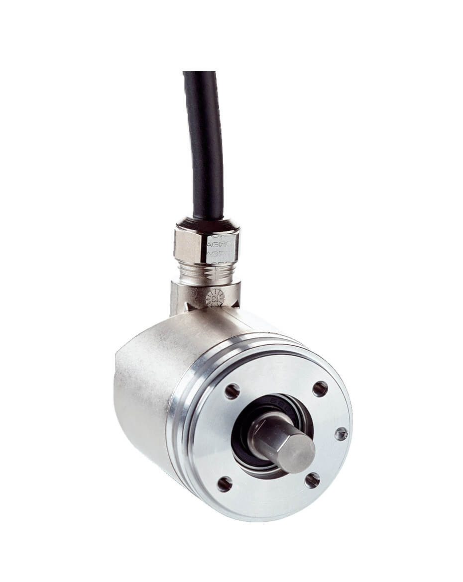 AHM36B-SCQC012x12, Encoder Absoluto, AHM36, 4096Bits, IOlink, interfase, M12, 8 pin, Conector,