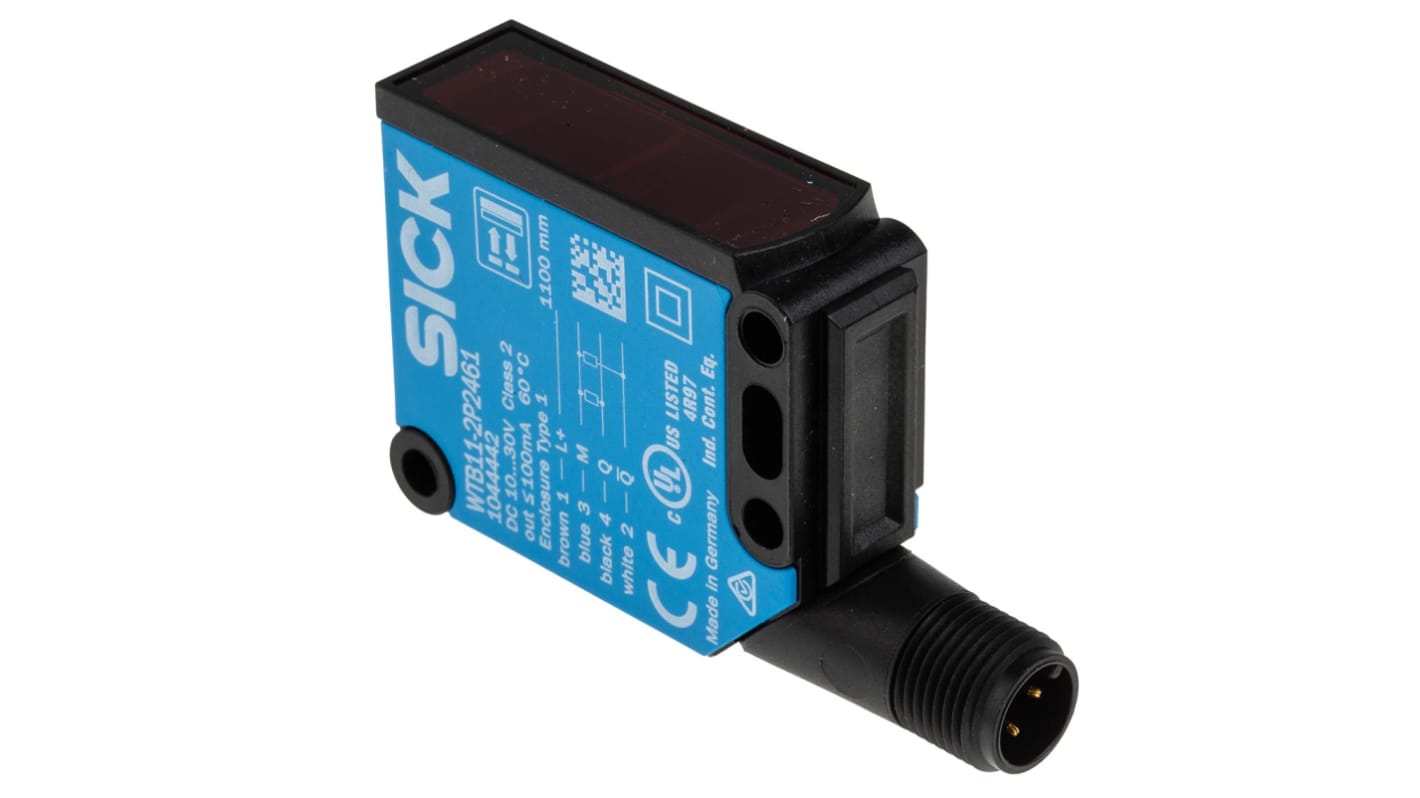 WTB11-2P2461, Small photoelectric sensors. Background suppression