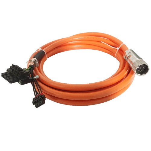 ZK4500-8022-0050, Beckhoff, Servo Motor cable, Cable de conexión del motor 1 mm² con enchufe ITEC®, cadena de arrastre adecuada