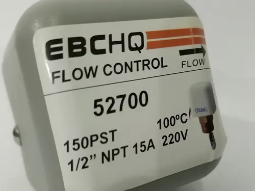 52700 / HF68, IFC, EBCHQ,  Interruptor De Flujo 5a 1/2",  P-MAX, 1,1Mpa, 125-250VAC