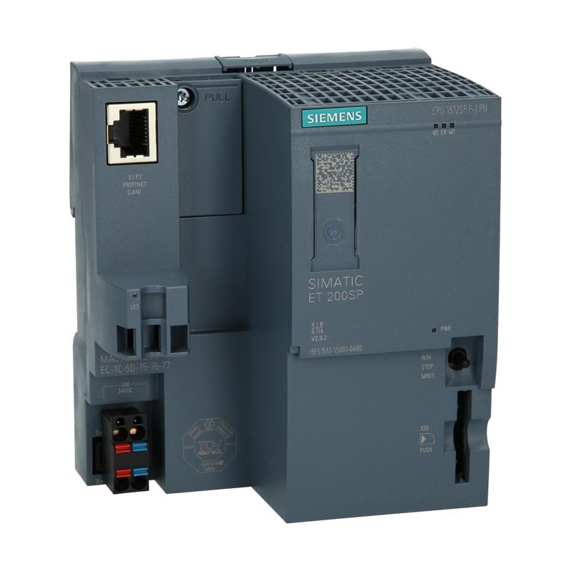 6ES7512-1SK01-0AB0, SIEMENS, SIMATIC DP, CPU 1512SP F-1 PN for ET200SP