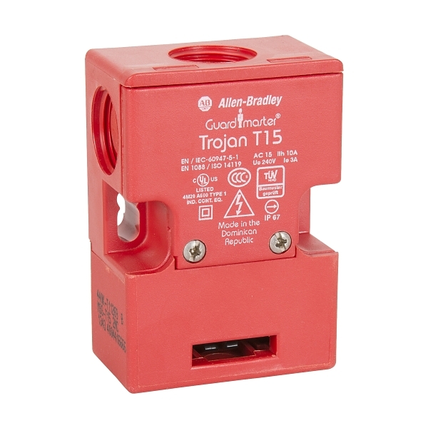 440K-T11287, Allen Bradley, INTERRUPTOR DE LENGUA, TROJAN T15, CONTACTOS (SEGURIDAD Y AUXILIAR), 2 NORMALMENTE CERRADOS