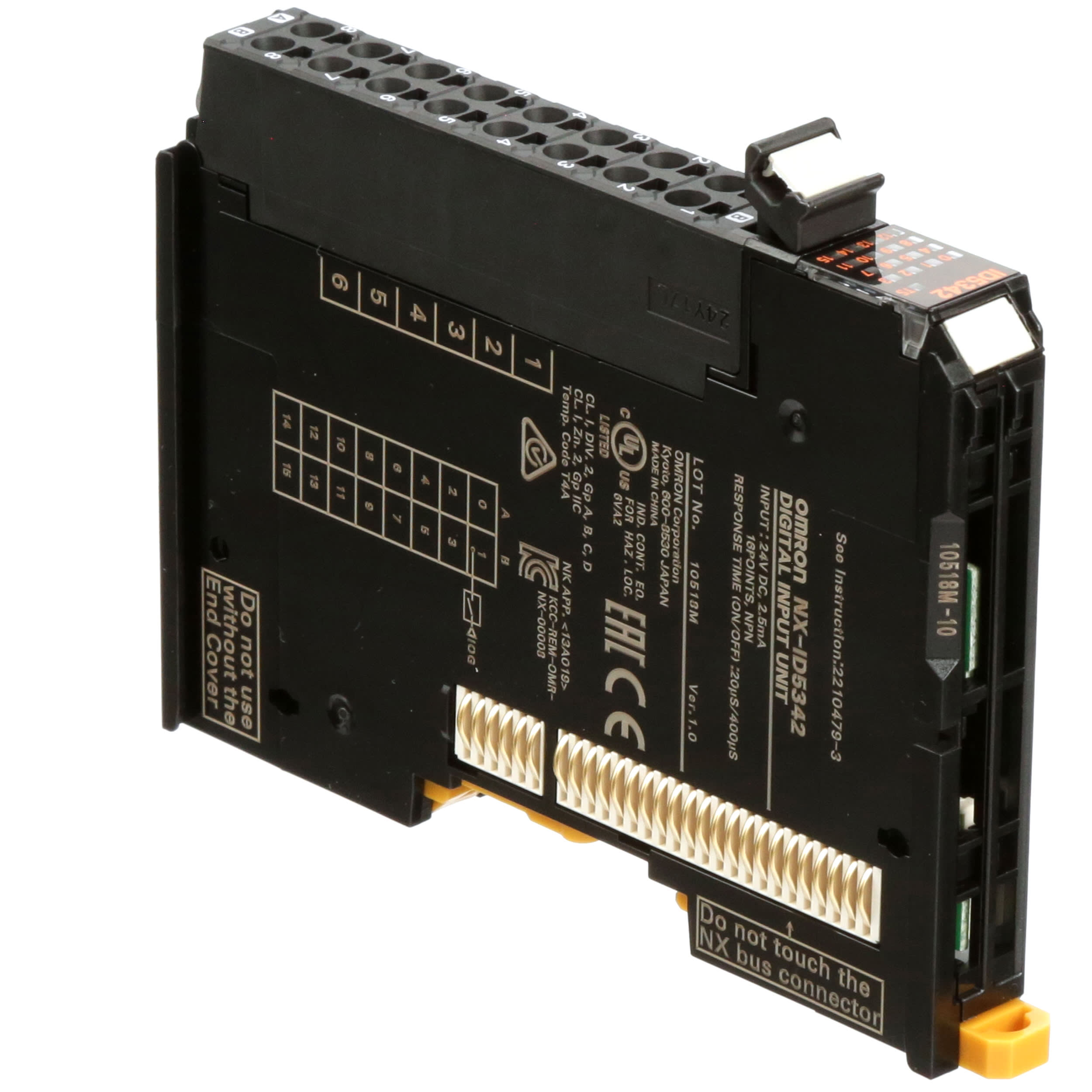 NX-ID5342, Omron, NX-series Digital I/O Unit - NX-ID/IA/OD/OC/MD