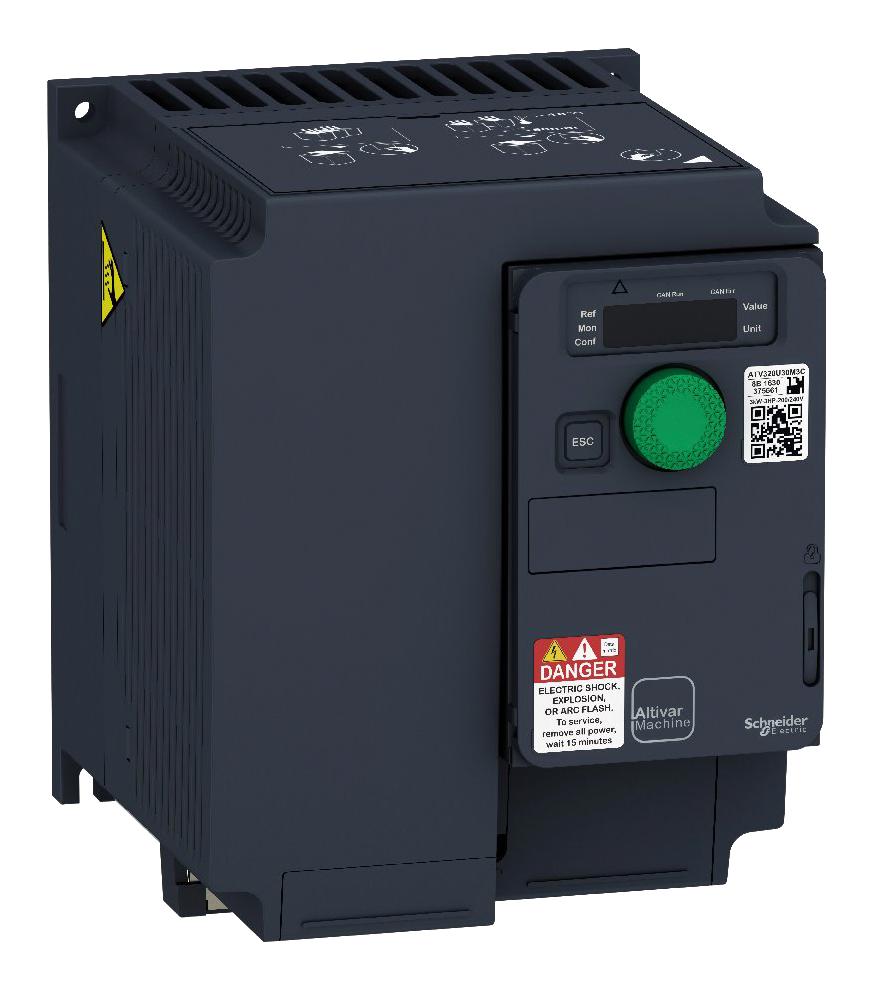 ATV320U15N4C, Schneider Electric, Altivar, Motor Drives ATV320 Compact drive IP20 -2HP-400/480V