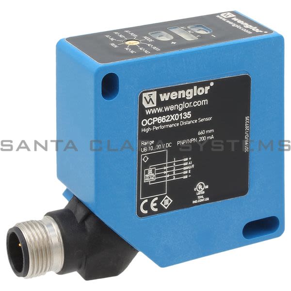 OCP662X0135, Wenglor, Laser Distance Sensor Triangulation,  660mm, 24VDC,