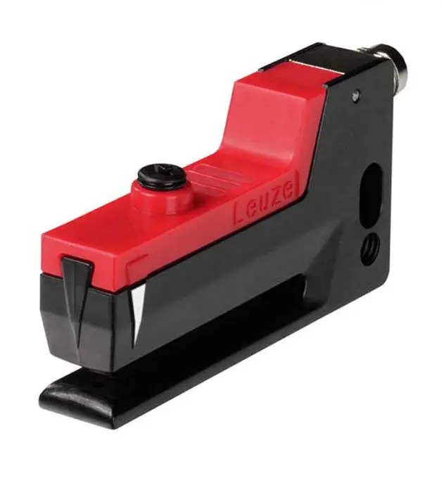 GS 61/6D.2-S8, LEUZE, sensor fotoeléctrico de horquilla compacto, Lector, Taco de etiqueta, 3mm,