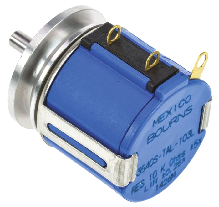 3540S-1-103, BOURNS, Precision Potenciometro, 7/8WW,  10KOHMS, 0.25%, 10 vueltas