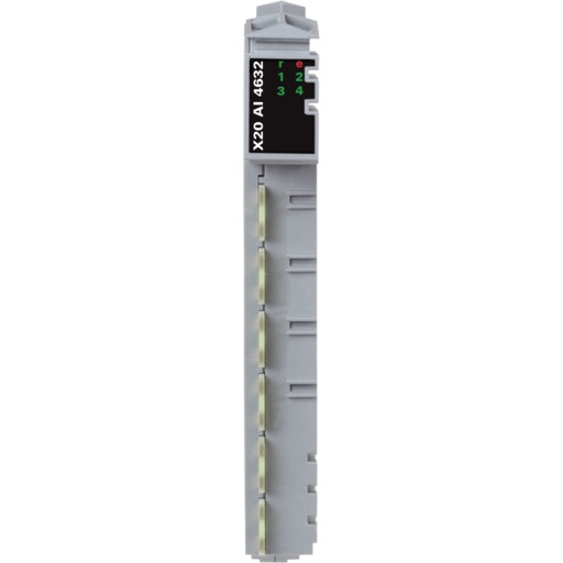 X20AI4632-1, B&R, Módulo de entrada analógica de corriente/voltaje con función de osciloscopio - E/S de gabinete - compatible con ATEX