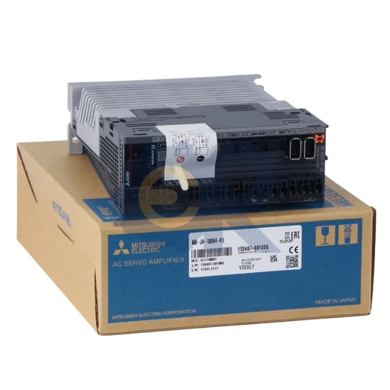 MR-J4-100B4-RJ, Mitsubishi, Digital AC-Servo Amplifier MR-J4-B, for Motor Power 1 kW (400), RJ type