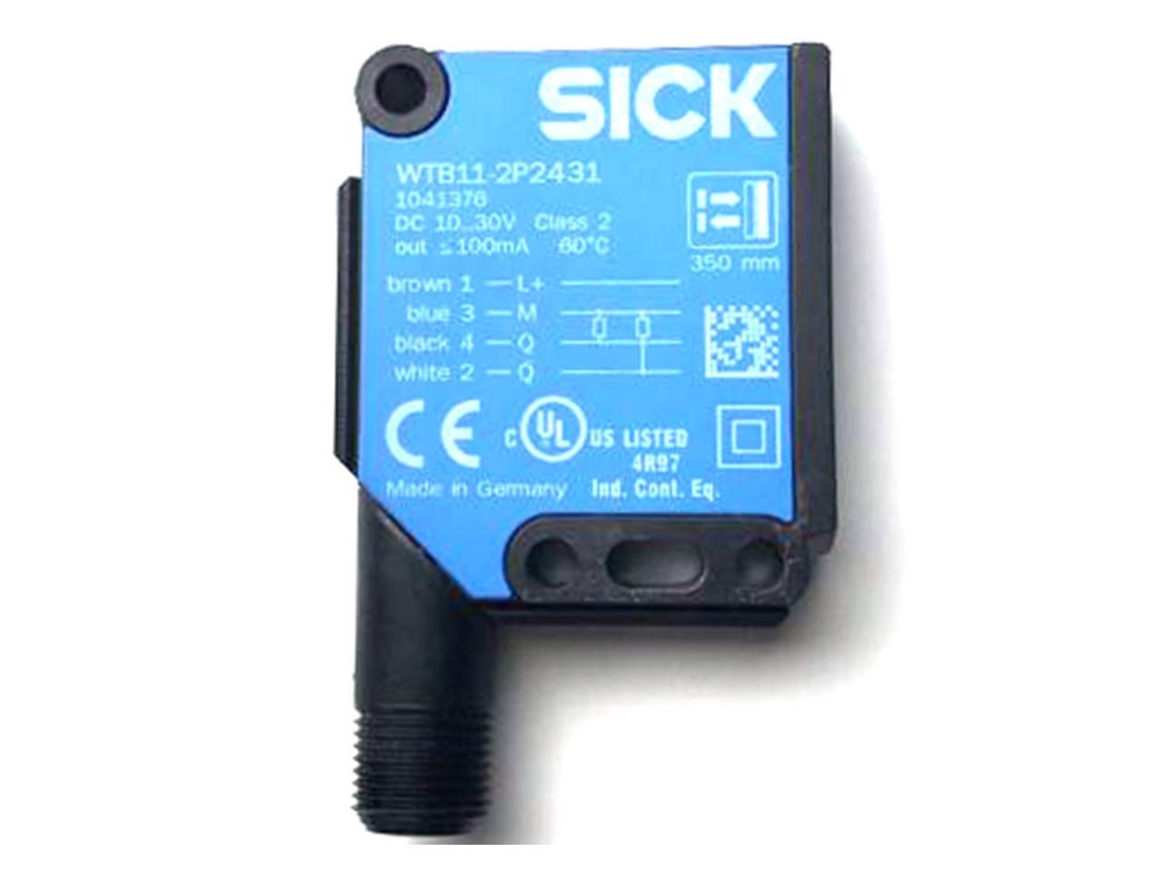 WTB11-2P2431, SICK, SENSOR FOTOELÉCTRICO, DIFUSO, SUPRESIÓN DE FONDO, RANGO DE 20 A 350 MM, PNP LO DO, CONECTOR M12