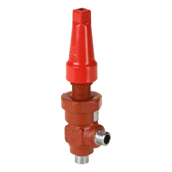 SVA-S 15 A ANG CAP, Danfoss, Válvula de regulación operada manualmente, REG-SA 15, Acero, 754 PSI, 52Bar, 15mm, 1.75 gal/min