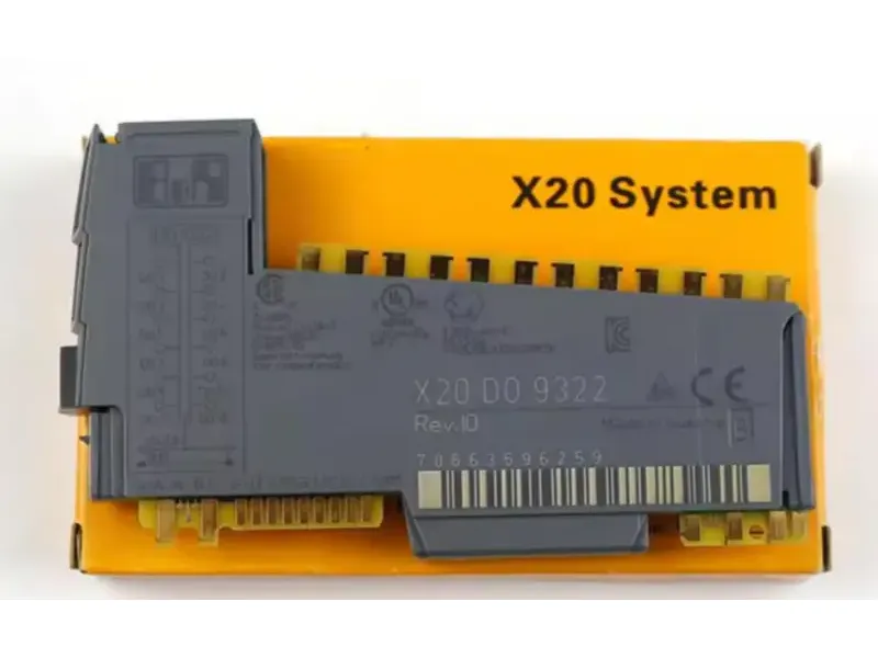 X20DO9322, B&R, módulo de salida digital, 12 salidas, 24 VDC, 0,5 A, fuente, conexiones de 1 cable