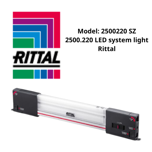 SZ 2500.220, Rittal, Sistema de iluminación, LED 900 24V - Portalámparas para armario 11W.
