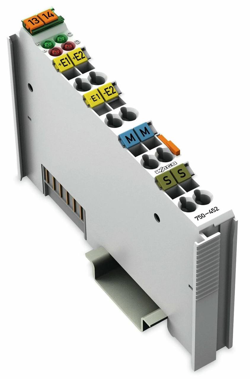 750-452, WAGO, 2-channel analog input; 0 … 20 mA; Differential input; S5 PLC data format